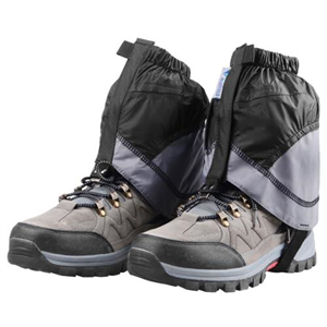 TRIWONDER Hiking Gaiters for Men Women Waterproof Ankle Leg Gaiters Lightweight Low Gators Snow Gaiters for Walking Backpacking (Black & Grey)