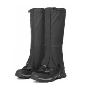 Snake Bite Protection Guards,Hiking Gaiters,Tactical Leg Gaiters,Waterproof and Adjustable Size for Walking Climbing Hiking(Black,L)