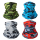 KEYRI 4 Pcs Bandana Neck Warmer Ski Snood for Men Women Multifunctional Headwear Scarf Face Mask Elastic Neck Gaiters Windproof UV Resistence Headband Snood for Outdoor Sport Hiking Cycling (Colorful)