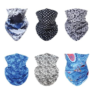 6 PCS Unisex Neck Warmer, Tube Seamless Multifunctional Balaclavas, Face Cover, Face mask, Cycling mask, Ski Mask, Face Snoods Headwear, Cycling Daily Wear (Great Mix E (Z6DWMIXE))