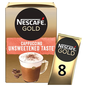 Nescafe Gold Cappuccino Unsweetened Coffee 8S 113.6G