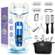 Hard Skin Remover Foot File Electric, Ratukall Rechargeable Dry Skin Remover for Feet, Professional Pedicure Tools Foot Scrubber Care Kit with Storage Bag for Dead Skin Cracked Corn Heels Calluses