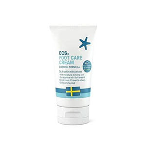 CCS Professional Foot Care Cream 60 ml - Moisturise and Protect Dry and Callused Feet, Contains 10% Urea and Eucalyptus Oil, Clinically Tested, Suitable for Diabetics