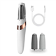 UQQU Electric Foot File, Electric Callus Removers for Feet, Rechargeable Electric Foot Callus Remover Pedicure Kits, Removes Dry Skin for Smoother Feet, Foot Care for Dead Skin - White