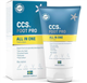 CCS All In One Foot Cream 100ml - Foot Pro Cream for Cracked Heels, Dry Skin & Calluses Feet - Foot Moisturiser - Developed for Very Dry Feet, Cracked Heels, Calluses and Foot Odour