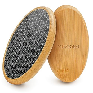 YISCOKO Foot File for Foot Spa,Hard Skin Remover Foot,Foot Scraper,Callus Remover for Feet,Feet Hard Skin Remover,Foot Scrubber,Glass Foot File for Soft & Smooth Heels,Pedicure Tools for Travel Use.