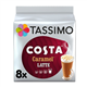 Tassimo Costa Caramel Latte Coffee Pods X8