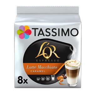 Tassimo L'or. Latte Caramel 8 Coffee Pods