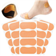 40 Pcs Moleskin for Feet, Blister Plasters Bandages Invisible Waterproof Adhesive Foam Blister Prevention Patches for Heel Foot Toe Chafing Blister Prevention