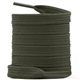 WEGOODZF Trainers Flat Shoe Laces: 2 Pairs of 9MM Wide 180CM Long Army Green Double Layer Thicker Sneakers Shoelaces