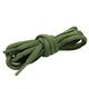AOMIDI Shoelaces Oval Half Round Shoes Lace (2 Pairs) for Sneakers and Casual shoes Shoelaces Replacements (91 cm, Army Green)
