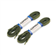 AOMIDI Flat Shoelaces (2 Pairs) - For sneakers and converse shoelaces replacements (114 cm, Army Green)