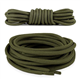 CUBSER - Premium Round Shoelaces [2 Pairs] - Tear-Resistant Polyester Shoe Laces for Hiking Shoes, Trekking Shoes, Work Shoes, Boots & Outdoor Shoes - Lengths 70-200 cm (Diameter 4.5 mm), Army Green
