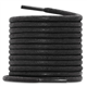 WEGOODZF Round Waxed Cotton Shoelaces: 3.5mm Thick 80CM Long Black Wax Shoe Laces Multi Coloured Replacement Shoelace 2 Pairs for Men Women Kids