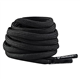 IRONLACE Paracord 550 Boot & Shoe Laces - Black - 54 Inches - 137 cm