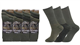 ARG 6 Pairs Men’s Army Military Sock Combat Boots Hiking Padded Thermal Warm Thick Cotton Rich Socks Size 6-11