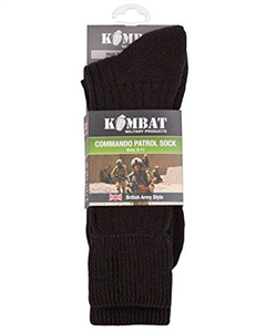 Kombat UK Patrol Socks - Black