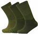 VEARZ® Mens Military Thick Winter Thermal Socks Breathable and Anti-Sweat Boot Work Socks Hike Walking Cushion Crew Outdoor Army Combat Sock UK Size 6-11 (Green (06 Pairs))