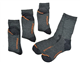 Military Surplus 4 X Pairs GREY Weatherproof Outdoor Thermal Socks- Walking/Hiking Socks
