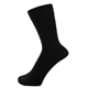 ZAKIRA Finest Combed Cotton Dress Socks in Plain Colours for Men, Women, 6-10 (UK), Black