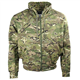 Kombat UK Men Camo Hoodie - Full Zip - BTP (British Terrain Pattern), Medium