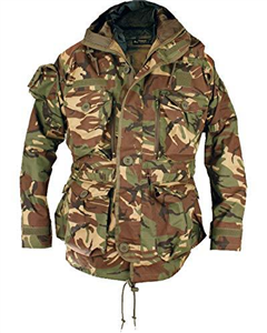 SAS Style Assault Jacket DPM Camo Rip-Stop Military Coat (Large)