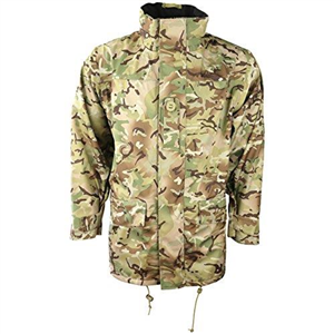 Kombat UK Men's MOD Style Kom Tex Waterproof Jacket - British Terrain Pattern, Medium