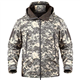donhobo Men's Tactical Army Outdoor Coat Camouflage Softshell Jacket Hunting Jacket Casual Jacket(ACU,XXL)
