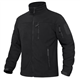 KEFITEVD Men's Fleece Jackets Winter Windproof Tactical Jacket Warm Multi Pockets Work Coats Black, L