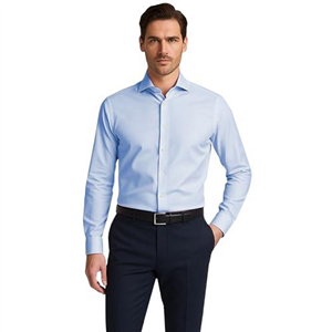 Vasego Men's Formal Dress Shirt – Regular Fit Long Sleeve Button-Down Collar Shirt, Wrinkle-Resistant Cotton Blend, Business Casual Office Wear - Ideal For Work, Wedding, Party, Or Daily Outfits