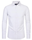 siliteelon Mens Shirts Stain Shield Long Sleeve White Wrinkle Free Dress Formal Shirt Stretch Plain Cotton Regular Fit Casual Men's Business Shirt for Adult