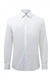 Dobell Mens White Tuxedo Dress Shirt Regular Fit Standard Collar Double Cuff Plain Fly Front-17.5