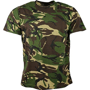 Kombat UK Men Adult Camo T-shirts - DPM Camo, XL