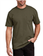 Dickies Men's Heavyweight Crew Neck Short Sleeve Tee T-Shirt, Military Green, XL