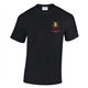 The Military Store Army Veteran Embroidered T-Shirt, Black, Medium