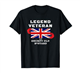 British Army Veteran Legend and Grumpy Old B_stard T-Shirt