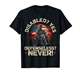 Disabled Veteran Armed Forces Military Soldier Army USA T-Shirt