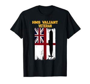 HMS Valiant S102 Submarine Veterans Day Father's Day Grandpa T-Shirt