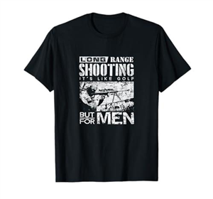 Long - range Shooting Like golf Funny Veteran Shooter Shrit T-Shirt