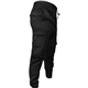 Mens Active Stretch Walking Elasticated Cargo Joggers Trousers Tactical Water Resistant Outdoor Softshell Quick Dry Pants, Black, L
