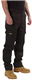 Mens Multi Pocket Action Cargo Work Trousers Sizes 28 to 52 Black or Navy 50 Waist / 31" Regular Leg Black