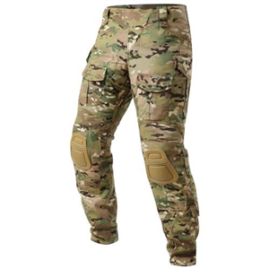 Aineeba Men's Combat Pants with Knee Pads Tactical Outdoor Military Camouflage Paintball, Camouflage, 36W x 32L
