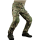 zuoxiangru Men's Multicam Tactical Trousers Multi-Pockets Military Camo Outdoor Airsoft Combat Hunting Pants with Knee Pads (CP, Tag 32)