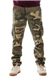 Vasego Men's Cargo Trousers - Durable Work Pants for Men with 6 Pockets - Loose Fit Men's Work Trousers - Camping Hiking Trousers | Colour: Camouflage, Size: 32