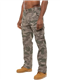 BRAND KRUZE Mens Cargo Combat Trousers KZ116 Camouflage Green Camo Summer Pants Jeans All Waist Sizes Khaki 34L