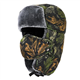 TAGVO Camo Trapper Hat - Winter Warm Ear Flap Trooper Hat with Windproof Face Mask, Unisex Faux Fur Tactical Ushanka Hat for Skiing, Skating and Outdoor Sports