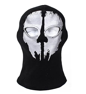 Balaclava Hood Full Face Mask for Tactical CS Halloween Cycling Skiing Skeleton Skull Ghost Headwear Print