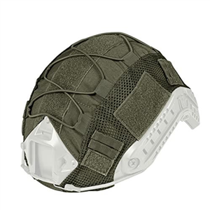 TS TAC-SKY Tactical Helmet Cover for FAST Helmet Camo Multicam Airsoft Headwear Tactical Helmet Accessories (Color : OD)