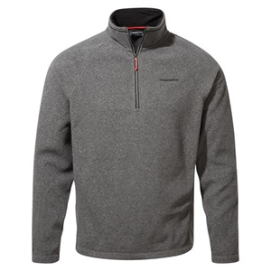 Craghoppers Mens Corey HZ Fleece Black Pepper Marl L