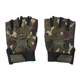 LIOOBO Fingerless Gloves Kids - Kids Fingerless Gloves: 1 Pair Camouflage Kids Sports Half Finger Gloves Cycling Gloves Outdoor Army Accessories Kids Cycling Gloves Army Gloves Bike Gloves Fingerless